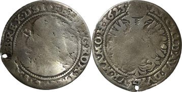Kipper-24 Kreuzer 1623, Habsburg Ferdinand Ii 1619-1637, Verzenden