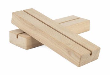 22cm - Houten Kaarthouder / Tafelstandaard / Menukaartho...