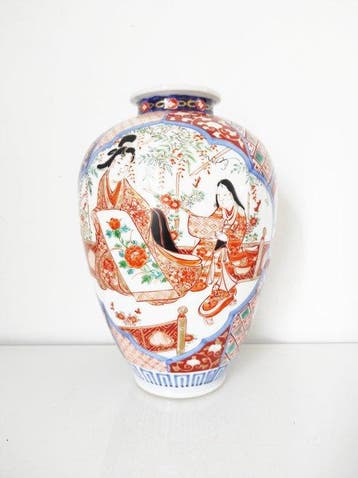Vaas - Porselein - Japan - Meiji periode (1868-1912) (Zonder