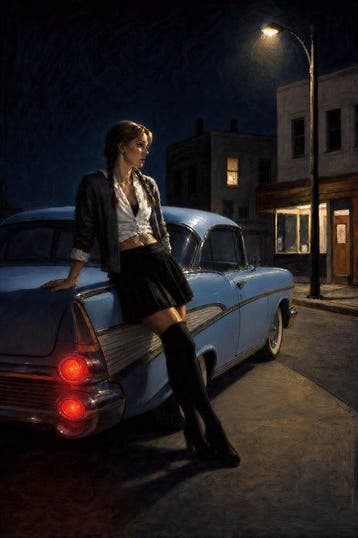 Le Yack - Nuit Bel Air - Hand signed