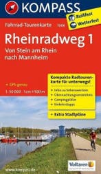 Kompass FTK7008 Rheinradweg 1, Von Stein am Rhein nach, Verzenden, Gelezen