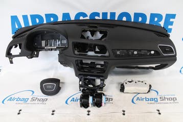 Airbag set - Dashboard zwart 4 spaak Audi Q3 U8 (2011-2018), Auto-onderdelen, Gebruikt, Audi