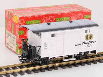 LGB 4032 A Bierwagen Tucher Pils (Goederenwagons Standaard), Overige typen, Ophalen of Verzenden, Zo goed als nieuw, LGB
