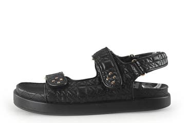 Sacha Sandalen in maat 40 Zwart, Verzenden, Zwart, Sandalen of Muiltjes, Zo goed als nieuw