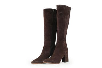 Notre-V Laarzen in maat 39 Bruin, Kleding | Dames, Schoenen, Bruin, Verzenden, Zo goed als nieuw, Hoge laarzen