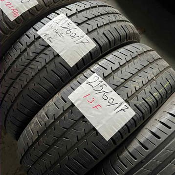2 x Michelin Agilis 215-60-17 C Zomerbanden 6,5mm, 17 inch, Ophalen of Verzenden, Band(en), Zomerbanden