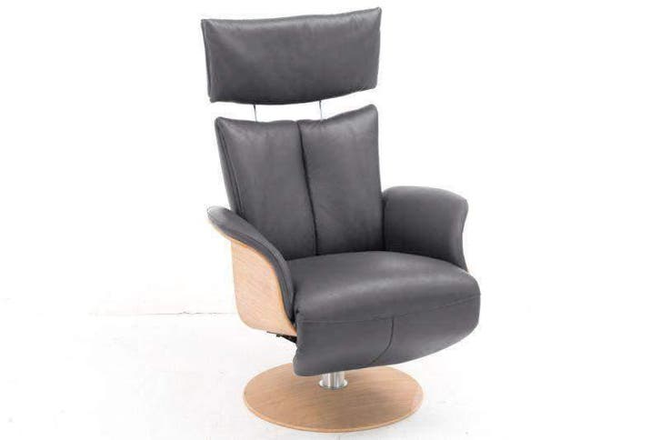 Relaxfauteuil Heesch - relaxfauteuils - Grijs, Huis en Inrichting, Stoelen, Grijs, Nieuw, Stof