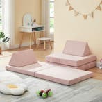 Speelbank Norhulta 5-delig kinderbank 150x66x45,5 cm roze [e, Verzenden, Nieuw