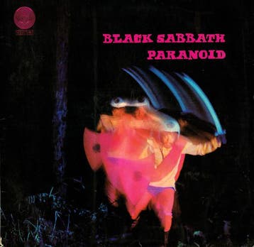 Black Sabbath – Paranoid (LP, 1970), Cd's en Dvd's, Vinyl | Rock, Ophalen of Verzenden, Gebruikt