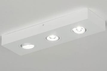 Rietveld Spots - Wit - Metaal, Aluminium, Verzenden, Nieuw