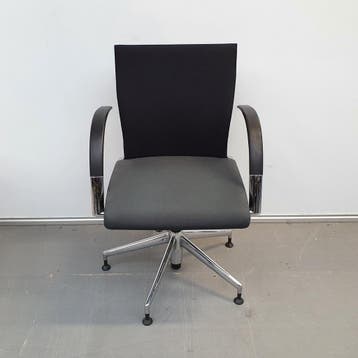 Ahrend 350 kantoorstoel - antraciet stof (alleen per set), Ophalen of Verzenden, Nieuw
