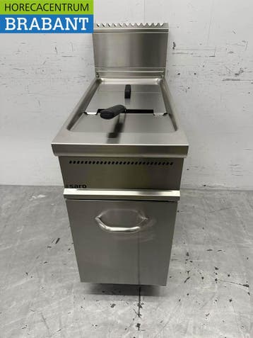 RVS Saro Friteuse frituur 21 liter 22 kW GAS Horeca, Ophalen of Verzenden, Nieuw zonder verpakking