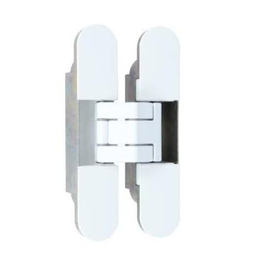 Onzichtbare scharnier 3D verstelbaar 120x24mm wit, Verzenden, Nieuw