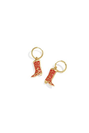 Goudlief Oorbellen met hangers, laarzen, casual, dagelijk..., Verzenden, Nieuw, Zilver, Overige materialen