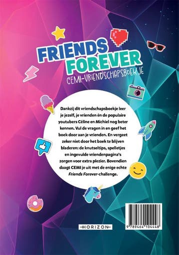 Friends forever – CEMI vriendschapsboekje / CEMI Céline Dept, Verzenden, Zo goed als nieuw, Céline Dept