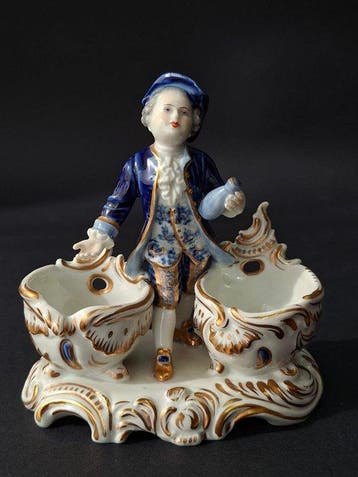 Aelteste Volkstedter - Figuur - Saliera Doppia Figurale -