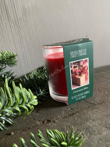 Geurkaars in glas Christmass bliss, Ophalen of Verzenden, Nieuw
