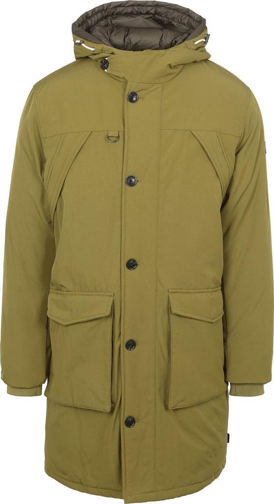 Scotch & Soda Parka Jas Olijfgroen maat XXL Heren, Kleding | Heren, Jassen | Winter, Groen, Nieuw, Overige maten, Verzenden