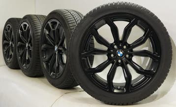 BMW X3 X4 G01 G02 695 20 inch velgen Pirelli Runflat Winterb, Gebruikt, Velg(en), 20 inch, Winterbanden