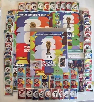 2026 Panini FIFA World Cup 2026 Official Sticker Collection, Nieuw