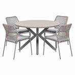 Garden Impressions Natas tuinset 5-delig taupe - Tulli, Verzenden, Nieuw