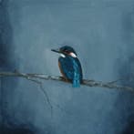 Matthieu van Riel - Kingfisher Evening, Antiek en Kunst