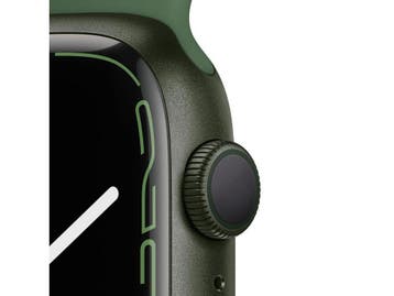 Apple Watch Series 7 - 45mm - Aluminium - Groen - GPS, Verzenden, Zo goed als nieuw, Apple