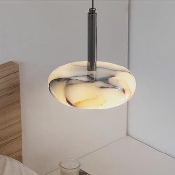 Luxe Marmeren Hanglamp - Artistiek Sfeerverlichting voor Sla, Verzenden, Nieuw