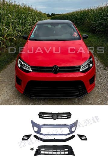 Sport Voorbumper voor Volkswagen Polo 5 (6R/6C) / WRC / GTI, Auto diversen, Tuning en Styling, Ophalen of Verzenden