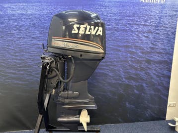 Yamaha/Selva 60 pk buitenboordmotor, Viertaktmotor, Ophalen of Verzenden, Zo goed als nieuw, 30 pk of meer