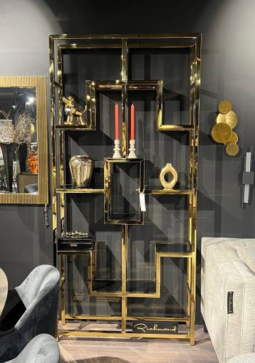 kast Magnus gold van Richmond interiors, Huis en Inrichting, Kasten | Boekenkasten, Nieuw