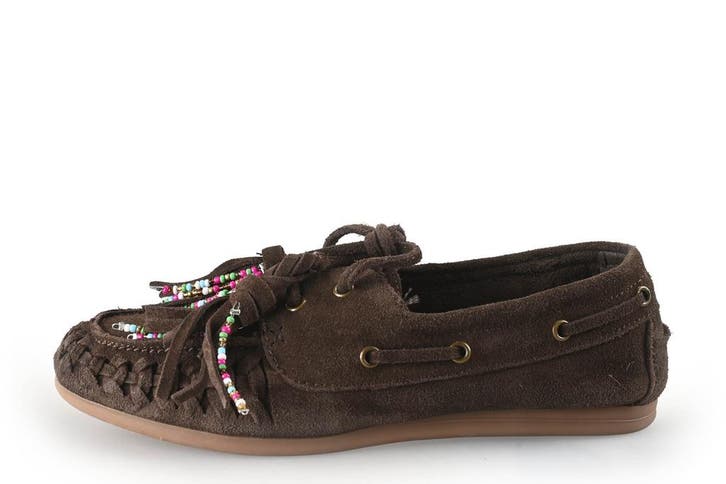 Poelman Bootschoenen in maat 38 Bruin, Kleding | Dames, Schoenen, Bruin, Zo goed als nieuw, Verzenden