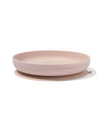 HEMA Bord met afneembare zuignap 19cm beige, Verzenden, Nieuw
