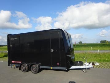 Brian James Box Van afm. 400x180x210cm 3500kg klep/deur, Ophalen, Nieuw