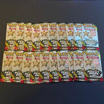 Pokémon - 20 Booster pack - 20x Perfect Order fun pack, Hobby en Vrije tijd, Verzamelkaartspellen | Pokémon, Nieuw