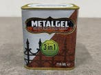 Veiling - 6x Metalgel 3-in-1 lak grafiet metallic 750ml, Nieuw