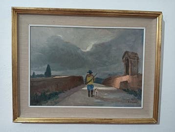 Anchise Picchi (1911-2007) - Ritorno dalla caccia