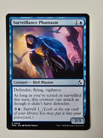 SURVEILLANCE PHANTASM (FRA) (C 0042) (MTG) (TRADING CARD), Verzenden, Gebruikt
