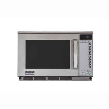 Sharp magnetron, R-25AT 2100 W, professioneel, tiptoets bedi, Verzenden