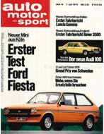 1976 AUTO MOTOR UND SPORT 14 DUITS, Nieuw, Author