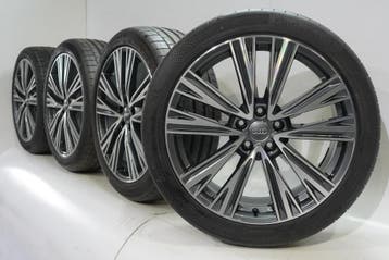 Audi A6 A7 4K C8 20 inch velgen Continental Zomerbanden Nieu, Gebruikt, Velg(en), Ophalen of Verzenden, 20 inch