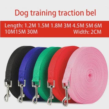 Lange Hondentrainingslijn Nylon - 1.2M tot 30M - Duurzaam &, Dieren en Toebehoren, Verzenden, Nieuw