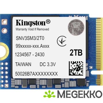 Kingston SSD NV3 2TB 2230, Verzenden, Nieuw, Kingston
