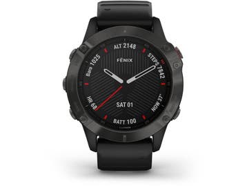 Garmin fnix 6 Sapphire - Smartwatch - 1,3 Always-On, Verzenden, Zo goed als nieuw, Garmin