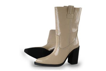 Bronx Cowboy laarzen in maat 40 Beige, Kleding | Dames, Bronx, Verzenden, Beige, Zo goed als nieuw