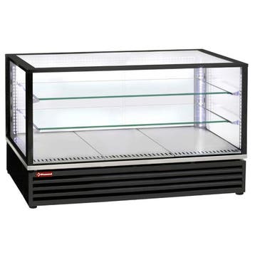 Diamond Koelvitrine | 270L | 3x 1/1 GN | Zwart | 1185x650x73, Ophalen of Verzenden, Nieuw