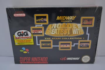 Arcades Greatest Hits Atari Collection 1 - NEW (SNES EUR), 1 speler, Verzenden, Zo goed als nieuw