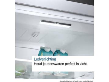 Bosch KGN49AIBT - Koel-vriescombinatie - 440 L - No Frost -, Verzenden, Zo goed als nieuw