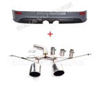 R32 Look Bumper + Sport Uitlaat voor Volkswagen Golf 5 / GTI, Ophalen of Verzenden