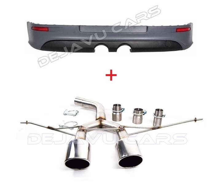 R32 Look Bumper + Sport Uitlaat voor Volkswagen Golf 5 / GTI, Auto diversen, Tuning en Styling, Ophalen of Verzenden